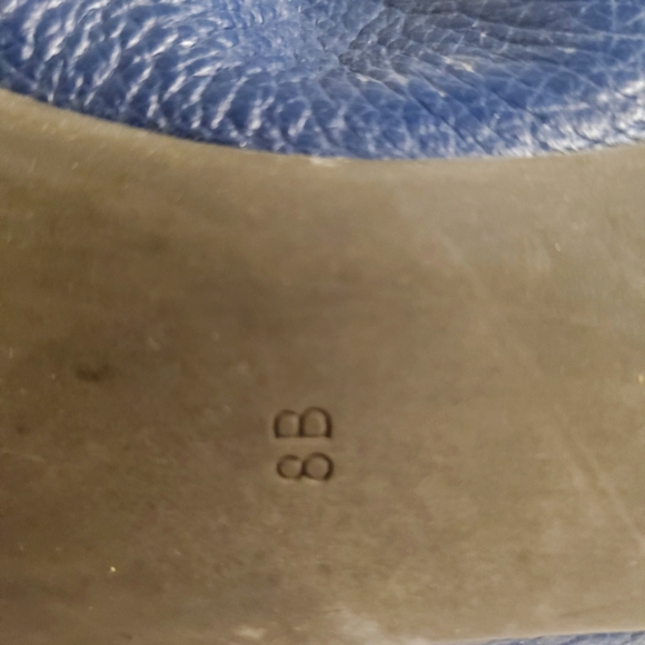 Ralph Lauren Navy Blue Ballet Flats / Size 8 - Picture 7 of 7